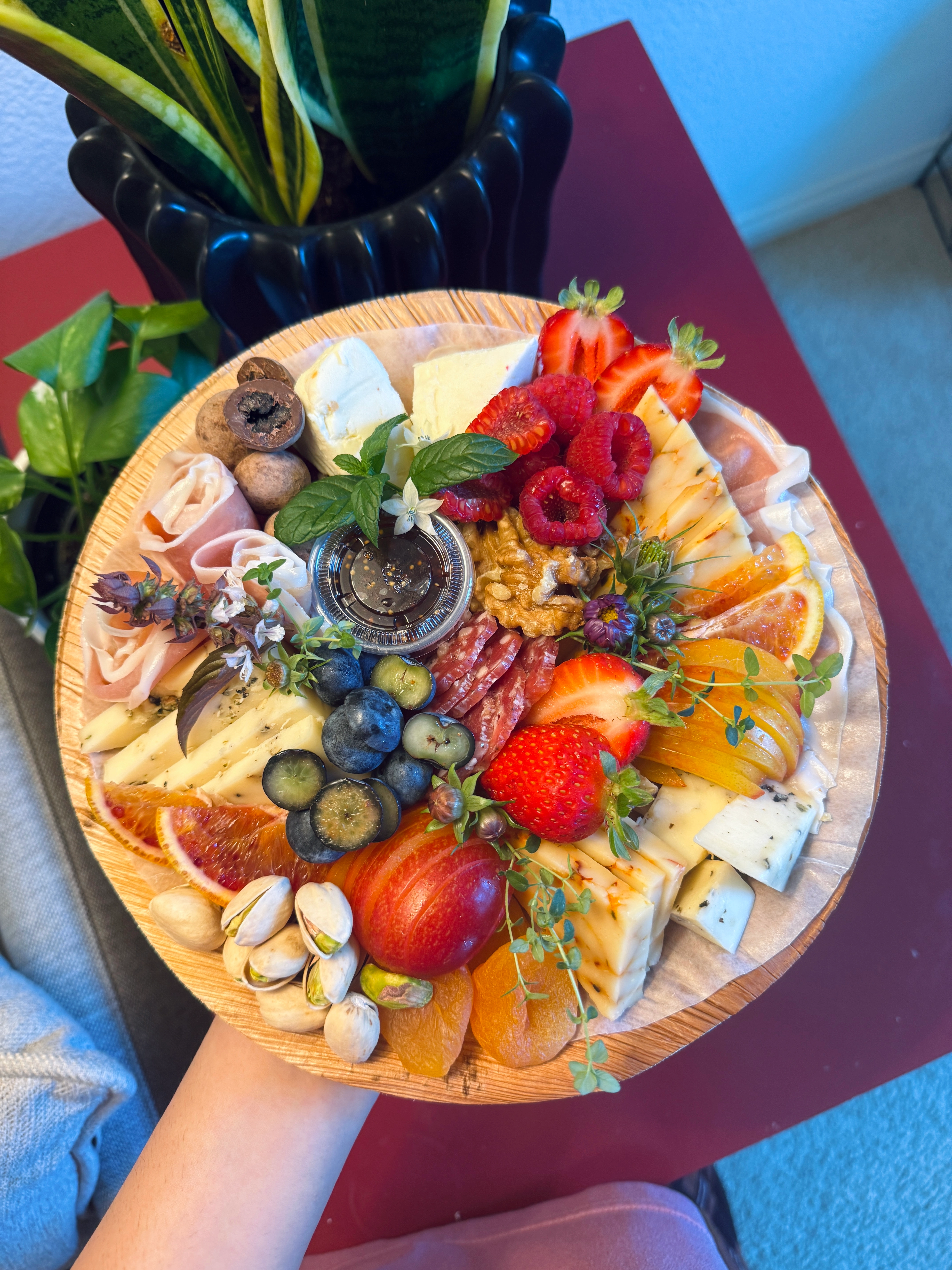 Date night charcuterie board