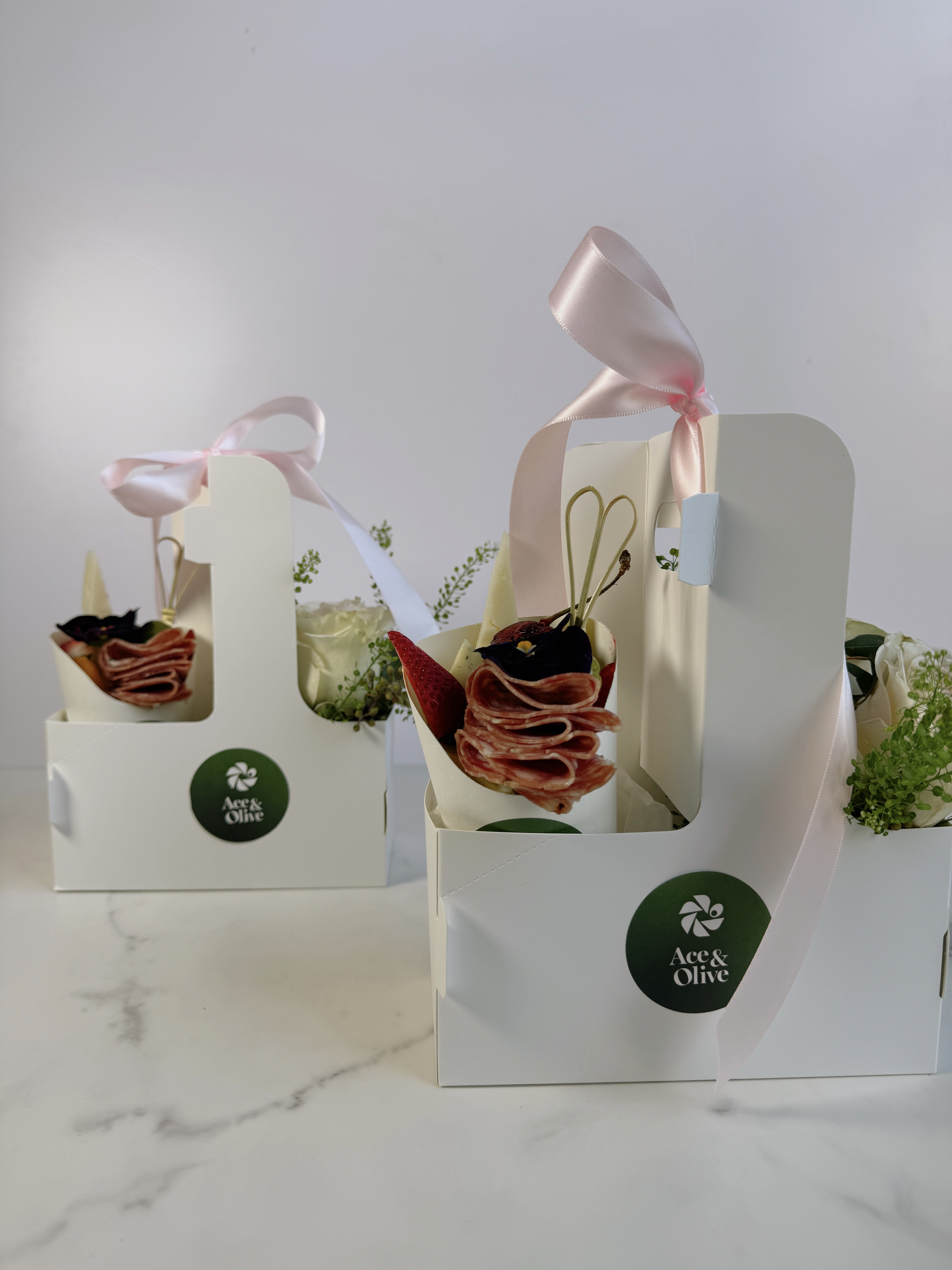 Small charcuterie board view